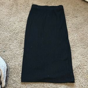long black skirt